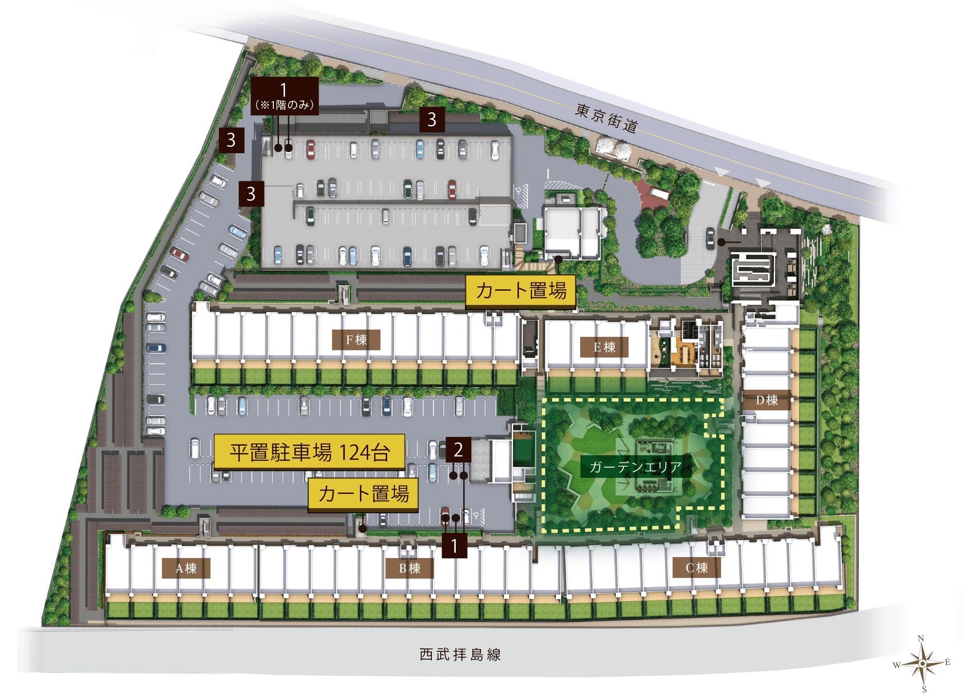 敷地配置図